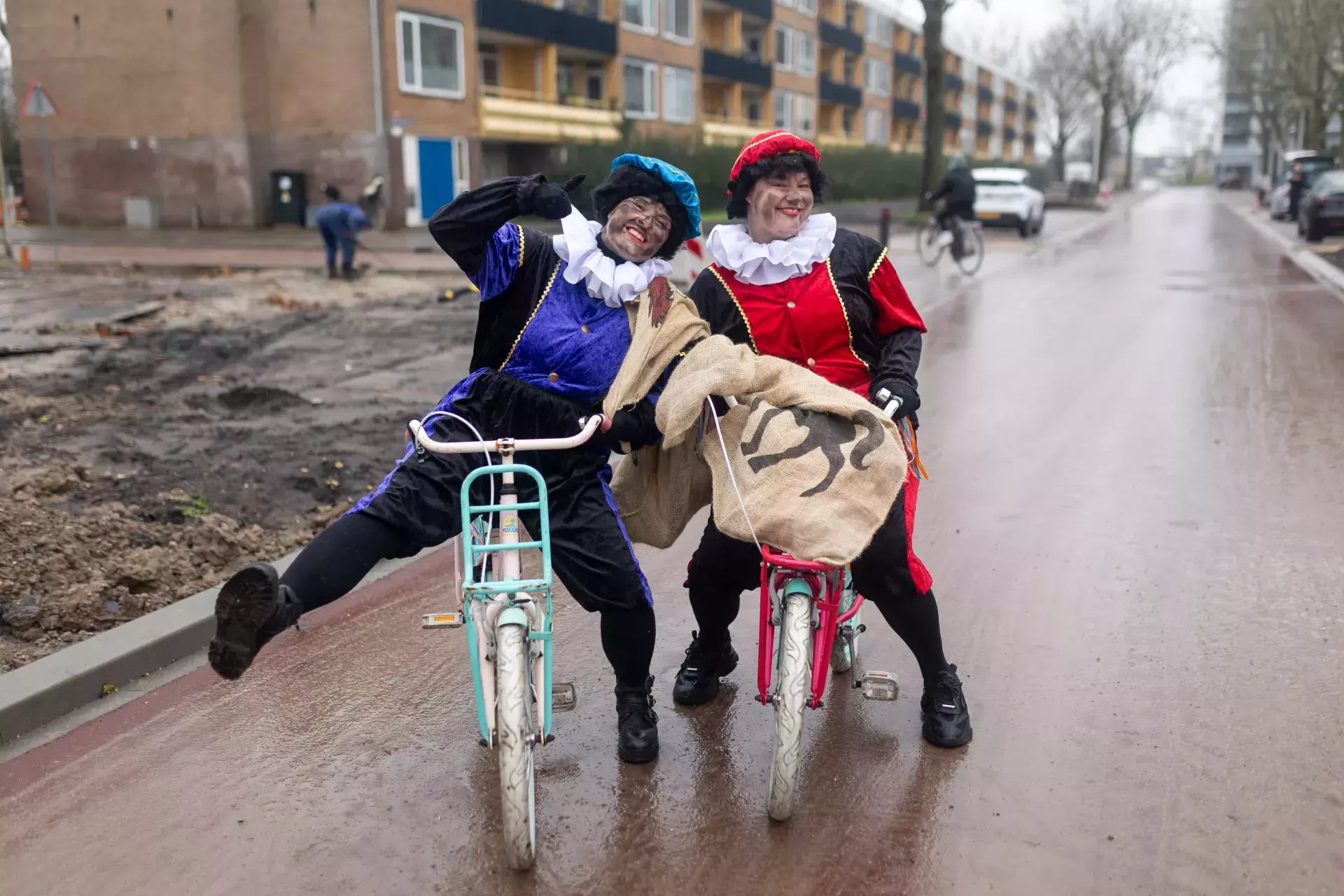 Fietsstraat Vrouwenzandstraat geopend