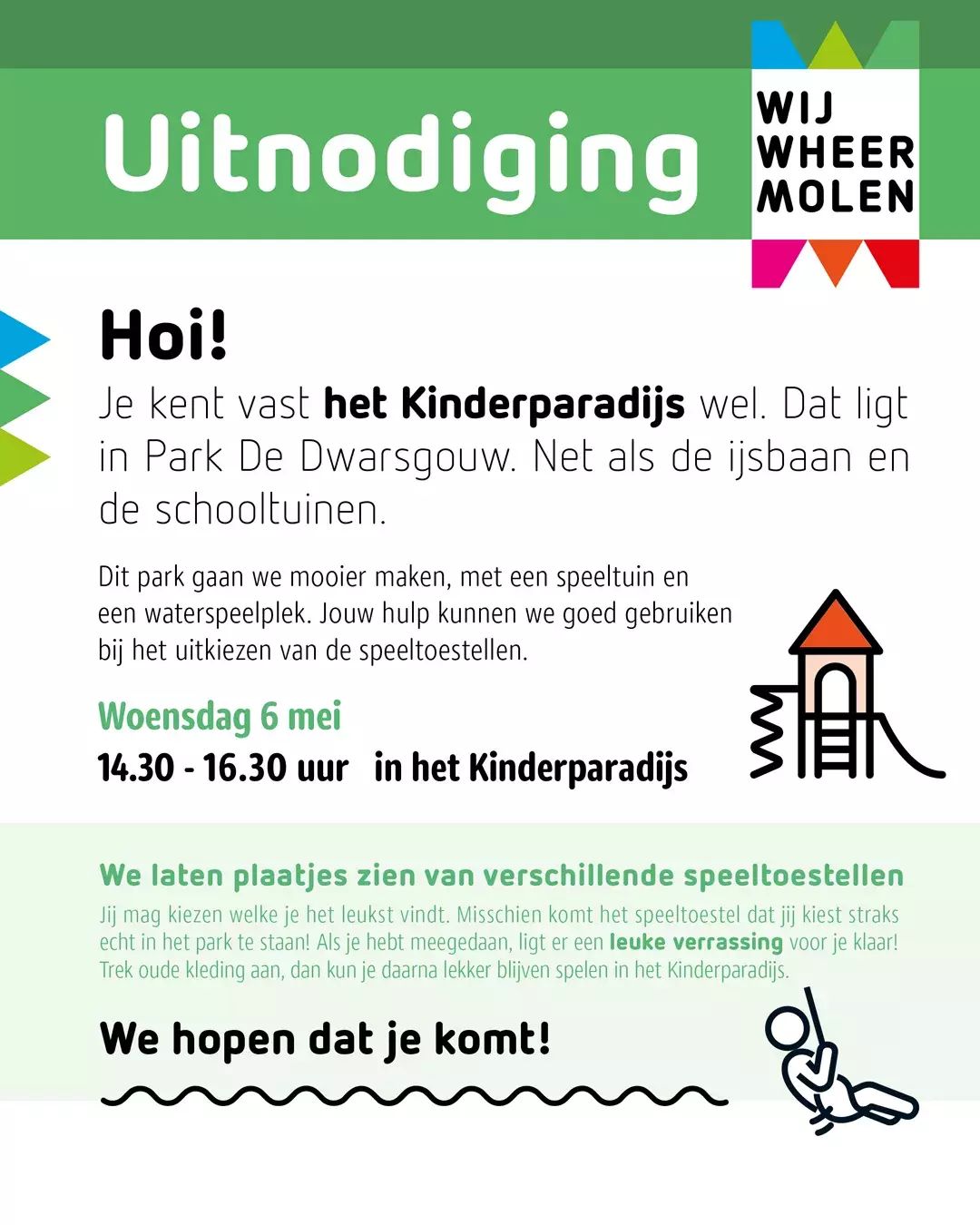 Uitnodiging kinderen
