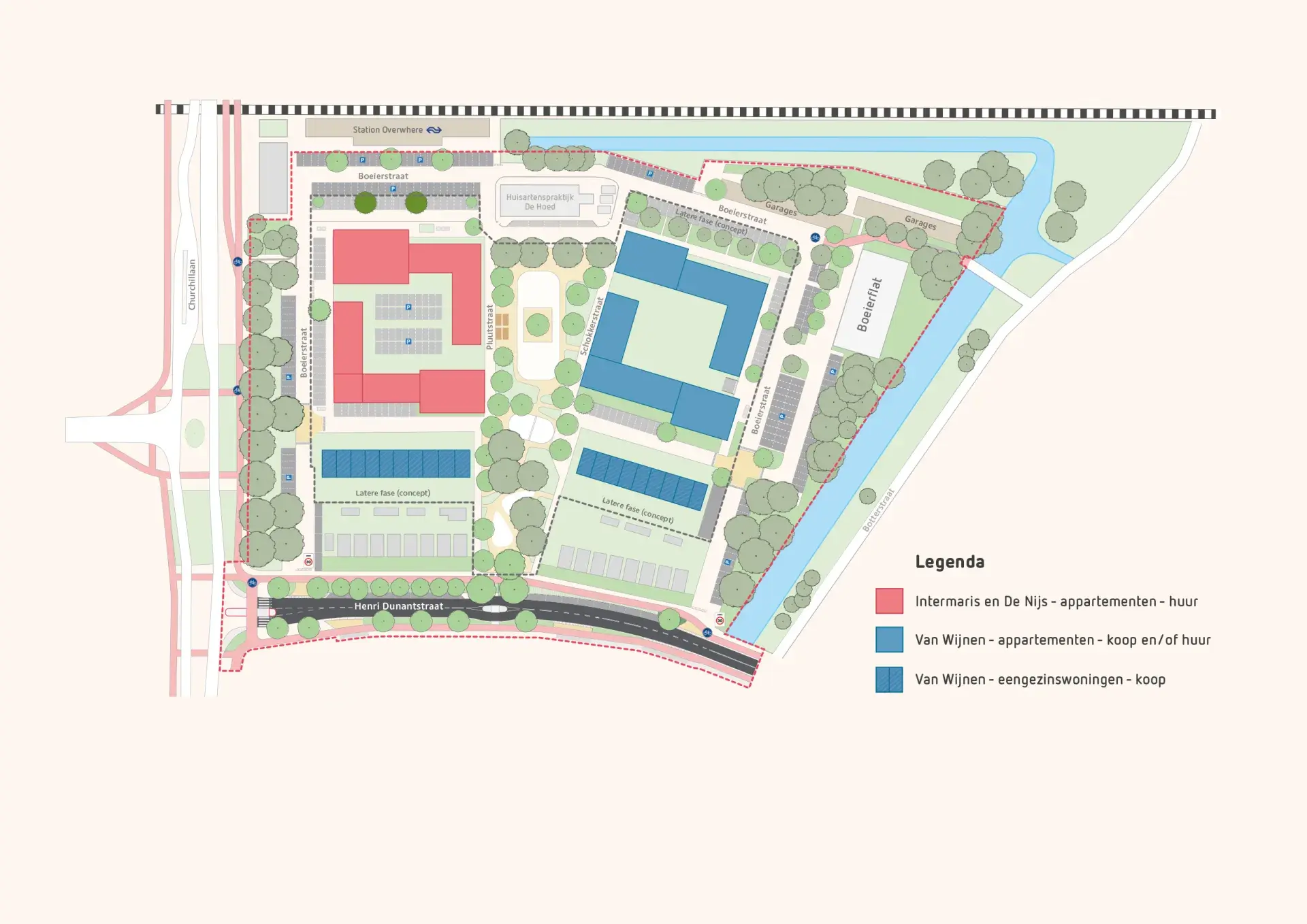 plattegrond boeierstraat